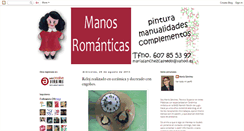 Desktop Screenshot of manosromanticas.blogspot.com