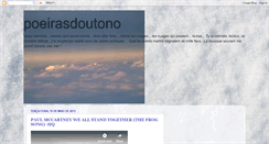 Desktop Screenshot of poeirasdoutono.blogspot.com