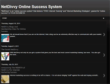 Tablet Screenshot of netdivvyinfo.blogspot.com