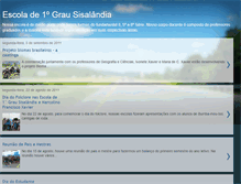 Tablet Screenshot of escolade1grausisalandia.blogspot.com