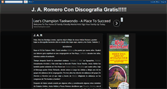 Desktop Screenshot of lomejordejesusadrianromero.blogspot.com