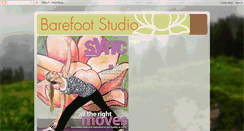 Desktop Screenshot of barefootstudiojourney.blogspot.com