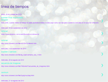 Tablet Screenshot of lineasdetiempos.blogspot.com