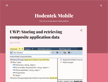 Tablet Screenshot of hodentekmobile.blogspot.com