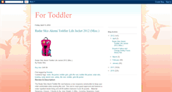 Desktop Screenshot of fortoddler.blogspot.com