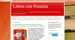 Desktop Screenshot of librosconhistoria.blogspot.com