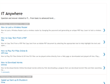 Tablet Screenshot of it-anywhere.blogspot.com