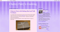 Desktop Screenshot of claireyfairyscooking.blogspot.com