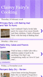 Mobile Screenshot of claireyfairyscooking.blogspot.com