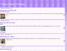 Tablet Screenshot of claireyfairyscooking.blogspot.com