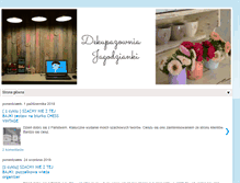 Tablet Screenshot of blogowanko-jagodzianka.blogspot.com