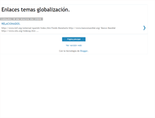 Tablet Screenshot of globalizacionadebate.blogspot.com