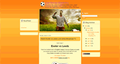 Desktop Screenshot of live-soccer-online-pc.blogspot.com