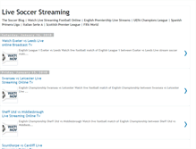 Tablet Screenshot of live-soccer-online-pc.blogspot.com