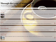 Tablet Screenshot of lensofmotherhood.blogspot.com