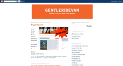 Desktop Screenshot of gentleridevan.blogspot.com