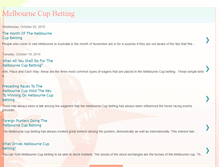 Tablet Screenshot of melbourne-cup-betting.blogspot.com