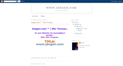 Desktop Screenshot of jeogen.blogspot.com