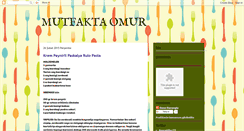 Desktop Screenshot of mutfaktaomur.blogspot.com