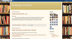 Desktop Screenshot of ksebpayrevision.blogspot.com