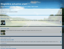 Tablet Screenshot of actuariosunam.blogspot.com