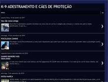 Tablet Screenshot of k-9adestramentoecinotecnia.blogspot.com