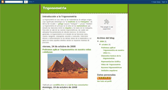 Desktop Screenshot of entre-trigonometria.blogspot.com