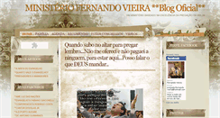 Desktop Screenshot of pregadorfernandovieira.blogspot.com