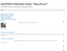 Tablet Screenshot of pregadorfernandovieira.blogspot.com