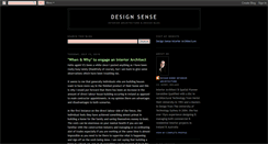 Desktop Screenshot of designsense-intarch.blogspot.com