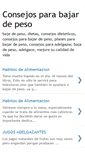 Mobile Screenshot of consejosbajadepeso.blogspot.com