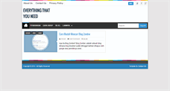 Desktop Screenshot of everythingthatuneed.blogspot.com