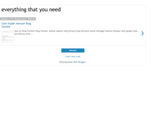 Tablet Screenshot of everythingthatuneed.blogspot.com