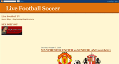 Desktop Screenshot of live-footballsoccer.blogspot.com