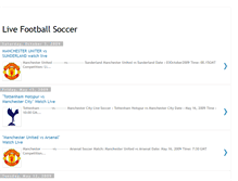 Tablet Screenshot of live-footballsoccer.blogspot.com