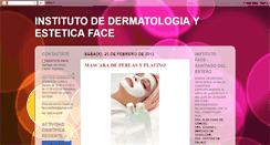 Desktop Screenshot of institutoface.blogspot.com