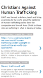 Mobile Screenshot of christiansagainsthumantrafficking.blogspot.com