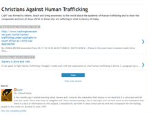 Tablet Screenshot of christiansagainsthumantrafficking.blogspot.com