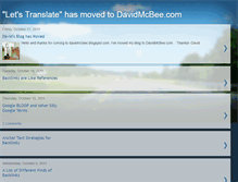 Tablet Screenshot of davidmcbee.blogspot.com