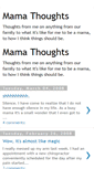 Mobile Screenshot of mamathoughts-sarah.blogspot.com