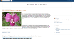 Desktop Screenshot of kegelsforwomen.blogspot.com