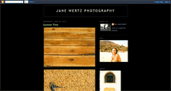 Desktop Screenshot of janewertzphotography.blogspot.com