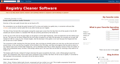 Desktop Screenshot of best-registry-cleaner-software.blogspot.com