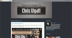 Desktop Screenshot of cwyattfilm.blogspot.com