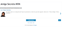Tablet Screenshot of amigosecretomvm.blogspot.com