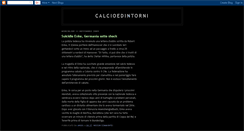 Desktop Screenshot of calcioenews.blogspot.com