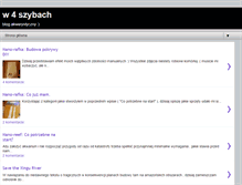 Tablet Screenshot of 4szyby.blogspot.com