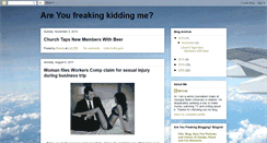 Desktop Screenshot of freakingkiddingme.blogspot.com