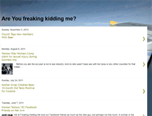 Tablet Screenshot of freakingkiddingme.blogspot.com