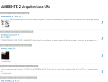 Tablet Screenshot of ambiente2dfau.blogspot.com